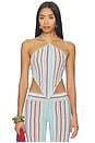 view 1 of 5 Marielle Top in Multi Stripe