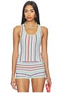 view 1 of 5 Anabell Tank in Multi Stripe