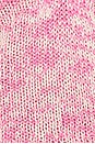 view 5 of 5 Olivia Halter Top in Hydrangea Pink Sequin