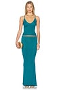 view 4 of 5 Carolina Camisole in Palm Green Sequin