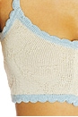 view 5 of 5 Carmen Bralette in Oyster & Sea Mist