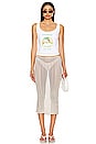 view 4 of 4 x REVOLVE Palm Springs Embroidered Tank in Ivory