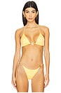 view 1 of 5 TOP DE BIKINI CON DETALLE DE METAL JULIANA in Marigold