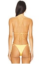 view 3 of 5 TOP DE BIKINI CON DETALLE DE METAL JULIANA in Marigold