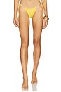 view 1 of 5 Mia Bikini Bottom in Butter Yellow Sequin