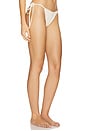 view 2 of 5 Mia Bikini Bottom in Ivory Sequin