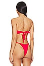 view 3 of 5 HAUT DE MAILLOT DE BAIN MIA in Rossa