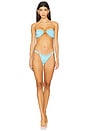 view 4 of 4 BAS DE MAILLOT DE BAIN FRIDA in Baia Blue