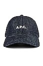 view 1 of 4 CASQUETTE DE BASEBALL CHARLIE in Indigo