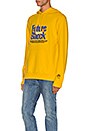 view 3 of 5 SWEAT À CAPUCHE X BRAIN DEAD SPACY in Jaune