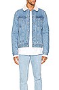 view 1 of 4 BLOUSON EN JEAN JULIEN in Indigo Delave