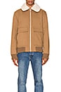 view 2 of 5 BLOUSON BRONZE in Beige