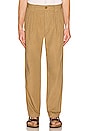 view 1 of 3 PANTALON EDDY in Dark Beige