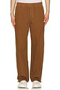view 3 of 4 Pantalon Vincent in Tobacco
