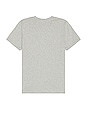 view 2 of 3 Martin T-shirt in Heathered Light Grey