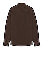 view 2 of 4 Basile Brodee Poitrine Shirt in Brown