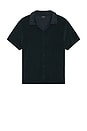 view 1 of 3 Chemisette Nicolo Short Sleeve Shirt in Dark Navy