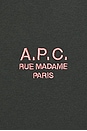 view 3 of 4 Standard Rue Madame Gots Tee in Anthracite & Rose