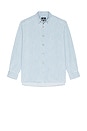 view 1 of 4 Chemise Mathias Long Sleeve Shirt in Pale Blue