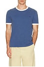 view 1 of 5 Contrast T-Shirt in Blue