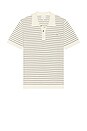 view 4 of 5 Tristan Polo in Ecru & Kaki