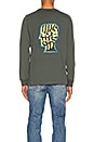 view 4 of 5 x Brain Dead Molly T-Shirt in Vert Grise