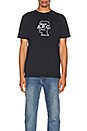 view 1 of 4 x Brain Dead Spooky T-Shirt in Dark Navy