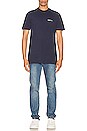 view 4 of 4 T-SHIRT GRAPHIQUE JJJJOUND in Dark Navy
