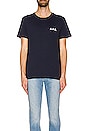 view 3 of 3 Mike T-Shirt in Dark Navy
