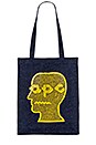 view 1 of 4 Brain Dead Tote Bag in Jaune
