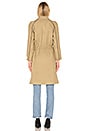 view 3 of 3 Jackie Trench in Beige Fonce