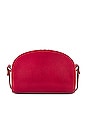 view 2 of 6 Sac Demi Lune Mini Bag in Rouge Fonce