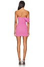 view 3 of 3 Draped Corset Mini Dress in Candy