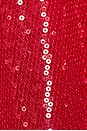 view 4 of 4 Sequined Bikini Gown in Red