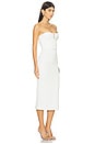 view 2 of 3 Strapless Dress in White