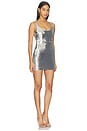 view 2 of 4 Singlet Mini Dress in Silver