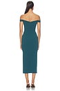 view 3 of 3 Off Shoulder Dress in Teal