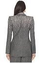 view 3 of 5 Crystal Embellished Fitted Blazer in Slate Grey