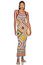 view 1 of 3 VESTIDO QUADRICOR in Multicolor