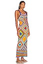 view 2 of 3 VESTIDO QUADRICOR in Multicolor