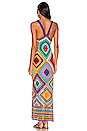 view 3 of 3 VESTIDO QUADRICOR in Multicolor