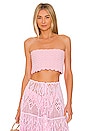 view 1 of 4 Faixa Crop Top in Pink
