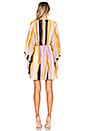 view 3 of 3 La Flutte Mini Dress in Olivio Stripe