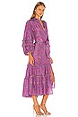 view 2 of 3 Gracia Flamenca Dress in Plum Potpourri in Potpourri Plum