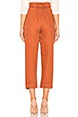 view 3 of 4 Vega Easy Pant in Terra Cotta