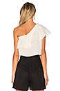 view 3 of 4 TOP DE UNA MANGA ZAHAR in Cream