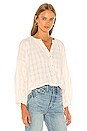 view 2 of 4 Nanook Shirred Button Up in Cream