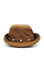 view 6 of 8 Western Fedora in Mocha