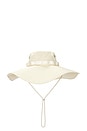 view 2 of 2 Wide Safari Bucket Hat in Ivory