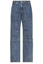 view 1 of 4 Max Cargo Jeans in Light Indigo